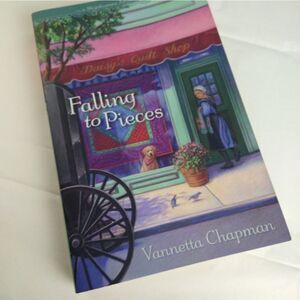 $ Vannetta chapman Amish themed Falling to pieces book.